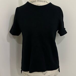 Madewell Black Sweater Tee